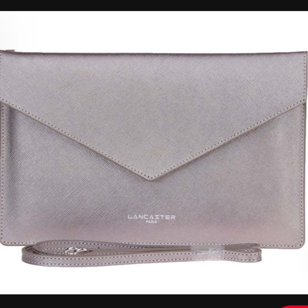 Lancaster Silver Clutch Bag - Chic & Elegant